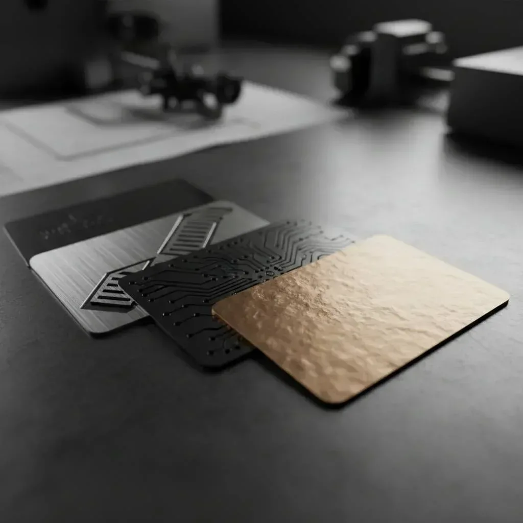 Our Metal Business Cards